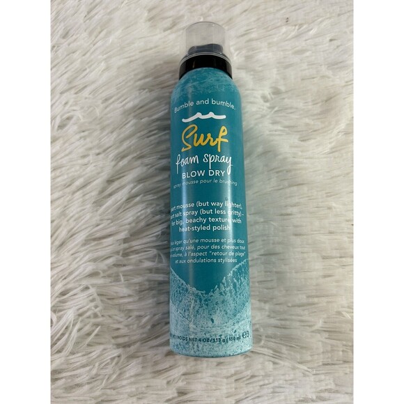 New Bumble and Bumble Surf Foam Spray Blow Dry 4 oz - Picture 1 of 2